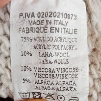 Италиански пуловер M/L размер , снимка 4 - Блузи с дълъг ръкав и пуловери - 26806032