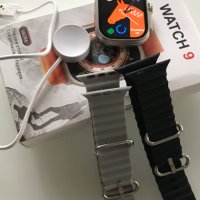 Apple Watch 9 ultra gen 2 49мм 2,2 инча дисплеи Смарт часовник, снимка 8 - Смарт часовници - 42434242