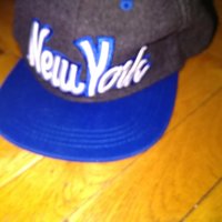 Ню Йорк бейзболна шапка 20% вълна размер С-М с регулация нова, снимка 1 - Шапки - 27451441