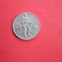 25 крони 1954 сребърна монета , снимка 5 - Нумизматика и бонистика - 38158374