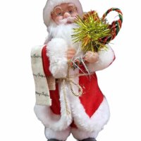 Декоративна фигурка Дядо Коледа, снимка 1 - Декорация за дома - 42978751
