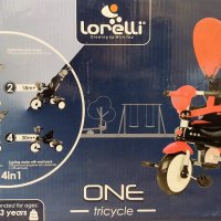 Триколка Lorelli Neo Luxe 4в1 със сенник, снимка 7 - Детски велосипеди, триколки и коли - 36855406