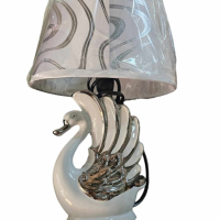 Лампа лебед - нощно осветление, снимка 3 - Настолни лампи - 44898080