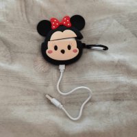 Мини или мики маус слушалки с калъфче, снимка 4 - Bluetooth слушалки - 43683138