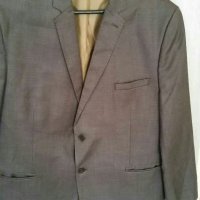 Елегантно мъжко сако в приятен кафяво-сив цвят-ХХЛ, снимка 3 - Сака - 43744606