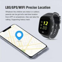 Детски Смарт часовник NUBI LT31, 4G, Сим карта и камера, GPS+LBS+Wi-Fi Tracking, Черен, снимка 2 - Смарт гривни - 43300357