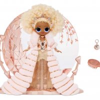Кукла L.O.L. OMG - Holiday 2021 Колекционерска модна кукла NYE Queen със златни модни дрехи 576518, снимка 2 - Кукли - 34923993