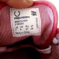 Fred Perry original Разпродажба намалени на 55,00 лв size UК 7 41 номер, снимка 6 - Кецове - 33577970