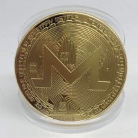 Монеро монета / Monero Coin ( XMR ) - Gold, снимка 3 - Нумизматика и бонистика - 38573837