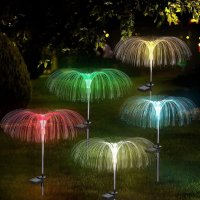 LED соларно градинско осветление цветен фонтан, снимка 8 - Градински мебели, декорация  - 36601750