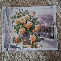 Диамантен гоблен "Рози", снимка 4 - Гоблени - 43728049