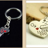   Ключодържатели за влюбени ключодържател "I love you" романтичен подарък, снимка 3 - Други - 27599528