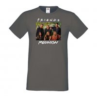 Мъжка тениска Friends reunion photo, снимка 1 - Тениски - 33028524