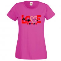 Дамска тениска Love Grunge 1, снимка 1 - Тениски - 35552187