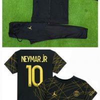 Детско Комплект + Екип МЕСИ Детско ПАРИЖ Black White MESSI PSG New, снимка 8 - Футбол - 40028377