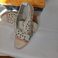 Дамски обувки с нисък ток No 38 естествена кожа, снимка 6 - Дамски обувки на ток - 43087548