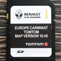 Renault Carminat Tomtom 11.05 SD Card 2024г Навигация Рено сд карта, снимка 10 - Навигация за кола - 33111102