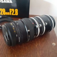 Обектив OSAWA MC 28mm,KFT ADMIRAL AUTO extension tube 12mm,20mm,36mm., снимка 18 - Обективи и филтри - 35243768