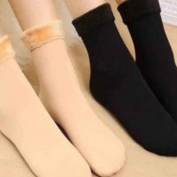 ХИТ МОДЕЛ термо чорапки-супер меки,топли и комфортни, снимка 1 - Дамски чорапи - 38676205