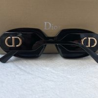 Dior 2023 дамски слънчеви 2 цвята черни кафяви, снимка 10 - Слънчеви и диоптрични очила - 40530506