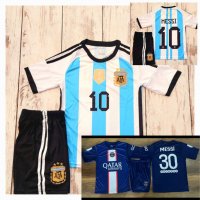 Меси 4 цвята, Аржентина Псж Син И черен, Барселона ново Детско Messi 2023, снимка 2 - Футбол - 40121792