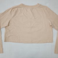 Nike Sportswear Long Sleeve оригинална блуза L Найк памук спорт, снимка 5 - Спортни екипи - 44046758