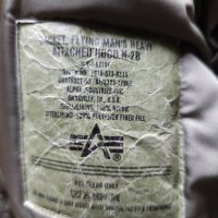 Оригинално мъжко яке Alpha Industries Heavy Attached Hood N-2B, снимка 7 - Якета - 43515541