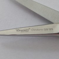 Фризьорски ножици за подстригване TONDEO SOLINGEN chirofom GS125, снимка 3 - Фризьорски принадлежности - 43725117