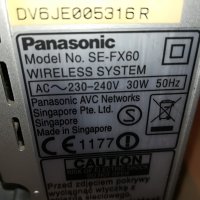 PANASONIC SE-FX60 WIRELESS SYSTEM 3005221949, снимка 12 - Ресийвъри, усилватели, смесителни пултове - 36926020