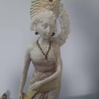 голяма  скулптора на жена, снимка 3 - Антикварни и старинни предмети - 43592334