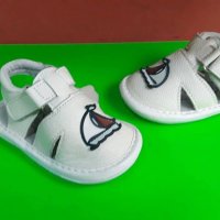 Английски детски сандали естествена кожа- HAPPY BEE, снимка 1 - Детски сандали и чехли - 28902503