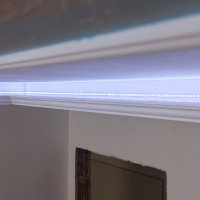 Изработка на осветление с LED лента на всекидневна - Меристо БГ ЕООД, снимка 4 - Електро услуги - 43316256