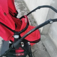 Детска количка Lorelli 2 в 1 STARLIGHT RED - ТОП състояние, снимка 10 - Детски колички - 43585592