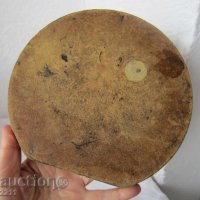  Стара кръгла дървена рамка, снимка 4 - Антикварни и старинни предмети - 28885883
