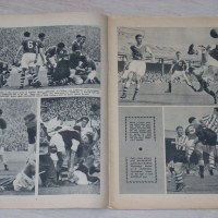 Оригинално старо английско футболно списание от 1957 г., снимка 8 - Други ценни предмети - 19195388