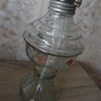 Голяма газена лампа, снимка 2 - Антикварни и старинни предмети - 40541252