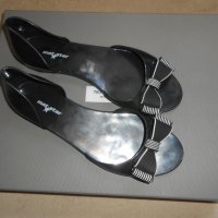 Дамски обувки, тип пантофка, от висококачествен силикон с модерен дизайн и красива панделка, снимка 7 - Сандали - 26638288