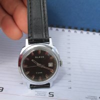 СССР мъжки часовник 'Слава'' 21 камъка, снимка 2 - Антикварни и старинни предмети - 40724966