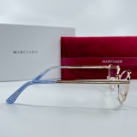 MARCIANO BY GUESS 🍊 Дамски рамки за очила CAT EYE "GOLD & BLUE" нови с кутия, снимка 9 - Слънчеви и диоптрични очила - 39852508