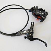 4-бутална предна спирачка Shimano Deore XT BR-M8020, 850mm, снимка 1 - Части за велосипеди - 43491961