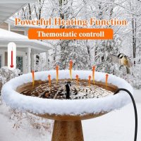 Нов 250 W нагревател за птици с фонтанна помпа Открито Дом градина двор, снимка 9 - други­ - 43163048