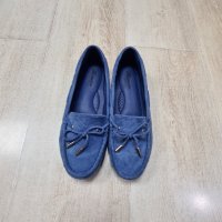 36 и 37н. Нови сини дамски мокасини, снимка 5 - Дамски ежедневни обувки - 36725805