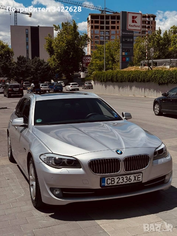 BMW F11 520d 2013 СМЕНЕНИ ВЕРИГИ, АВТОМАТИК, КОЖА, ПОДГР, БАРТЕР, снимка 1