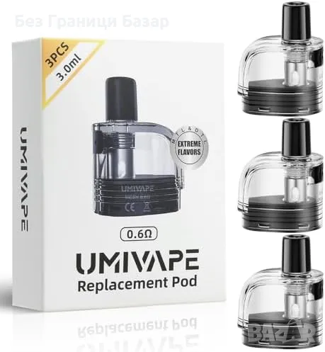 Нови Blade Pod резервни подове 3 броя – съвместими и лесни за пълнене, снимка 1