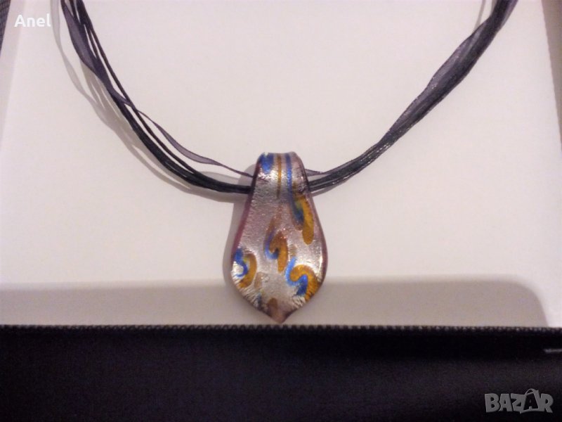 Промо оферта: изключително красиво италианско колие Мурано - 2 в 1 + луксозна опаковка, снимка 1