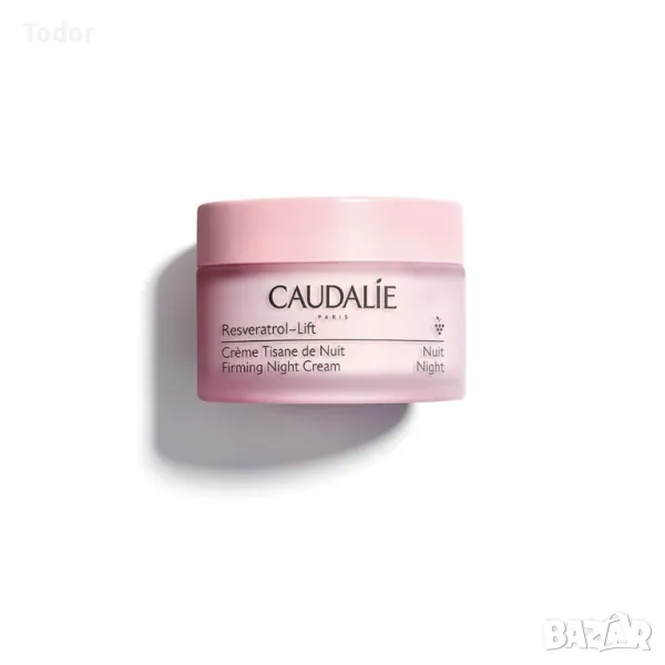 Caudalie Resveratrol-Lift Стягащ нощен крем х50 мл, снимка 1