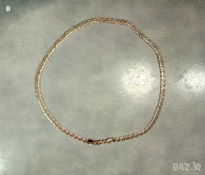 Позлатен ланец 14К, снимка 1
