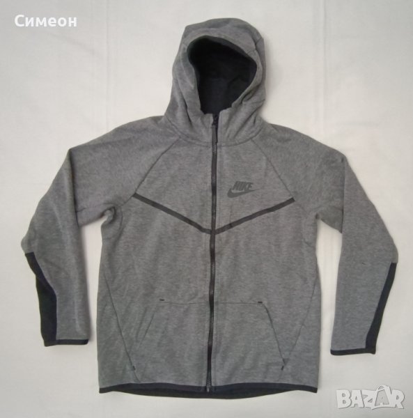 Nike Tech Fleece Hoodie оригинално горнище ръст 158-170см Найк суичър, снимка 1