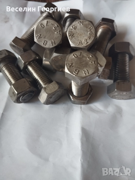 Продавам неръждаеми болтове , снимка 1
