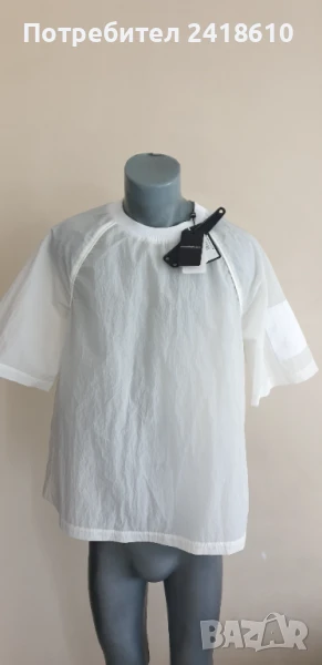 Emporio Armani Italy Womens Size M Oversize НОВО! ОРИГИНАЛ! Дамска Тениска!, снимка 1